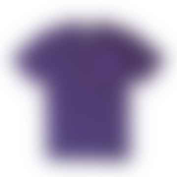 Hikerdelic Core Logo Ss T Shirt Purple