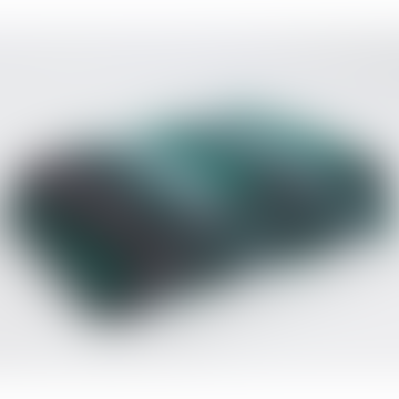 Manta de mohair Mia # 25130-200 cm - Gris y verde