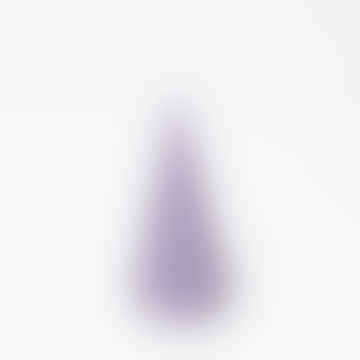 Cone Shape Candle in Purple