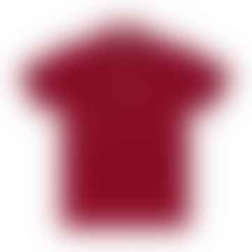 Play Big Red Heart Polo Shirt Burgundy
