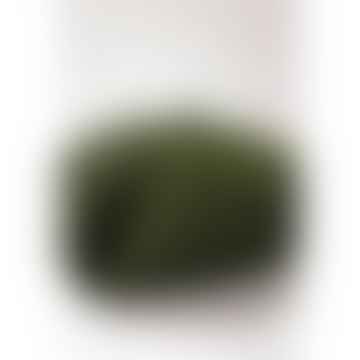Olivgrün Merinowolle Baskenmütze