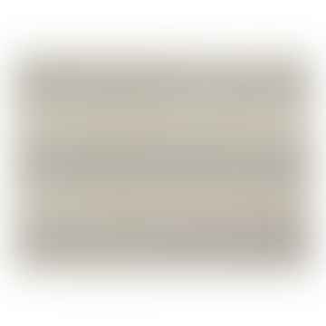 Set di 4 tovagliette Sina Naturale / Grigio 33x45 cm