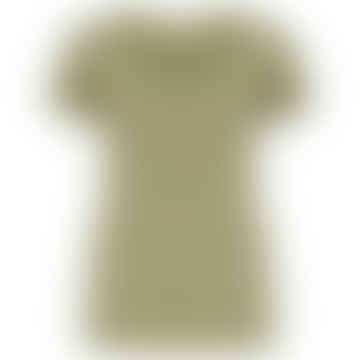 Scoop Neck T-Shirt in Olive