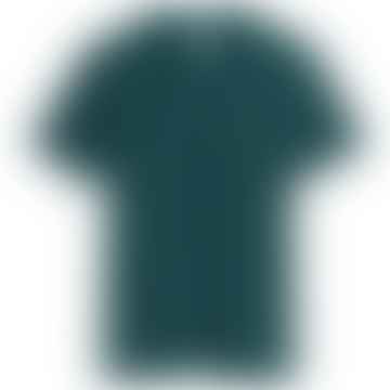 Camiseta a rayas Beaty verde azulado oscuro