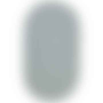 Tappeto ecologico intrecciato con cielo ovale 92 cm x 152 cm