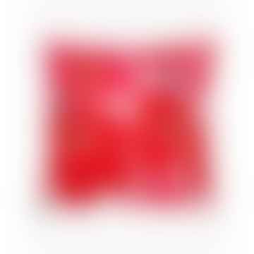 Funda de cojín Pieni Unikko rojo 50x50 cm