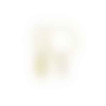 Miffy Mini 18ct Gold Vermeil Head Hoop Pendientes de aro