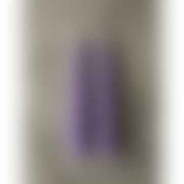 Standard Coloured Dipped Candle Pastel Lilac