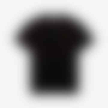 Crew Neck Pima Jersey T Shirt Black Th 2038 031 M
