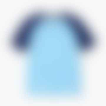 T-Shirt schützen Sonnenstrahlen blaue Linien