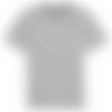 Baseliners Logo T Shirt New Grey Marl