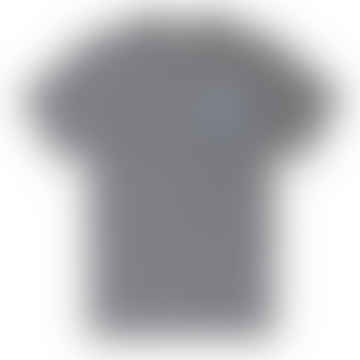 Hikerdelic Patch Logo T Shirt Grey Marl