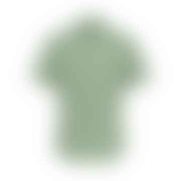 Stuart Life Short Sleeve Cord Shirt Hedge Green