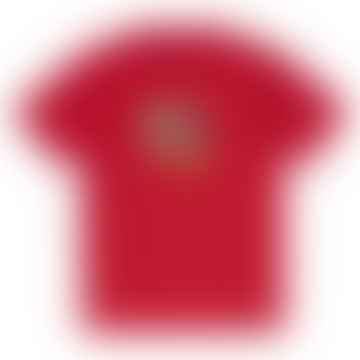 Etna Red Beach C Cotton T-Shirt 