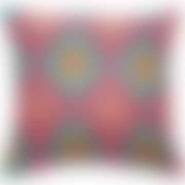 Soft Pink/Multicolor Cushion, 50x50 cm