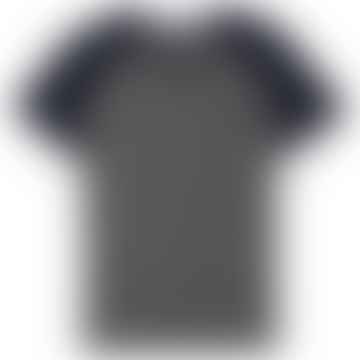 Orange Label Baseball T Shirt Black Grit
