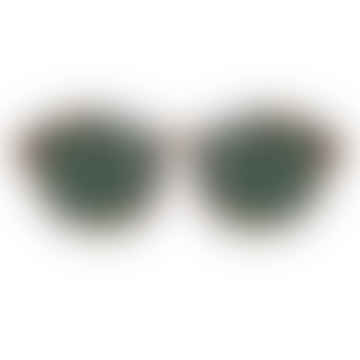 Gafas de sol de tortuga guepardo con lentes clásicos de Dalston