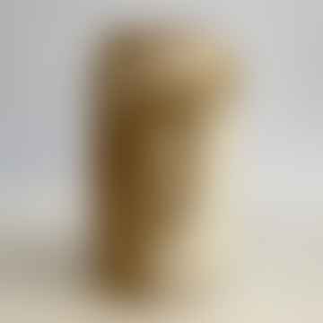 Milk Churn Bud Vase | Biscuit Drip Glaze