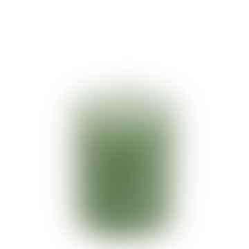 Vela de exterior verde claro de 12 x 15 cm