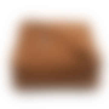 Coperta per lettino color caramello 100 x 150 cm