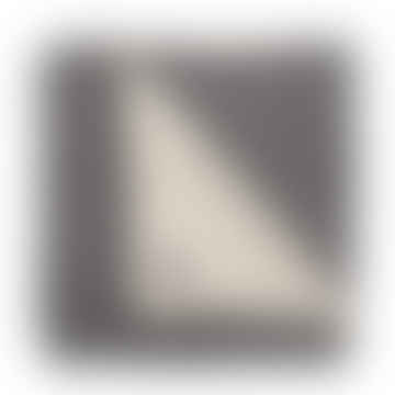 Manta de cuna de peluche gris de 75 x 100 cm