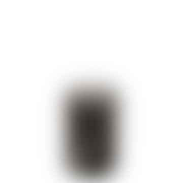 Vela de pilar gris oscuro de 10 x 15 cm