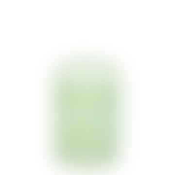 Vela de pilar verde claro de 10 x 15 cm