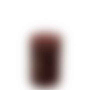 Vela de pilar rojo vino de 10 x 15 cm