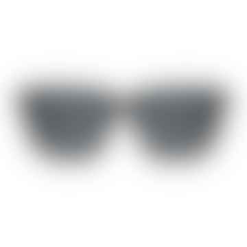 Jay Schwarze Schildkröten-Sonnenbrille
