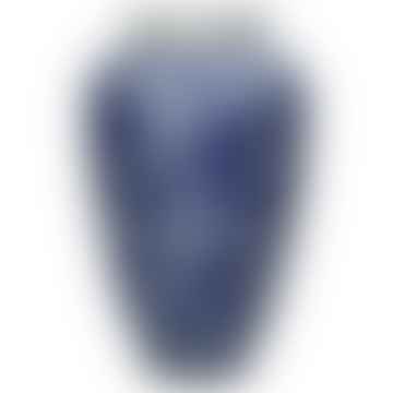 Vase Parrot Porcelain Blue18x18x36cm