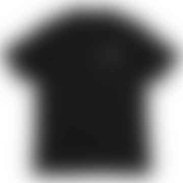 Camiseta con estampado Ranger de manga de camisa, trucha negra