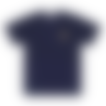 Comme des Garcon Play Gold Heart T Shirt Navy