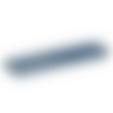 Vassoio rettangolare 32 x 8 cm blu
