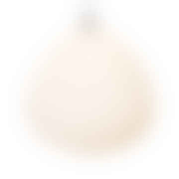 Small 60 cm Pear Shaped Cream Cotton Pendant Lampshade