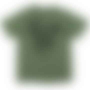 Camiseta de suministro automático verde militar