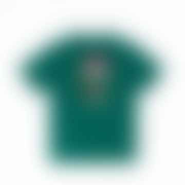Derek Logo Tee Shirt Teal