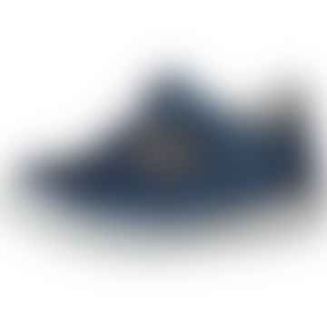 Ricosta Winona Leather T-Bar Shoes (Navy)