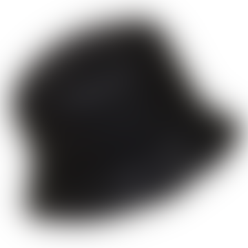 Black Shearling/Sheepskin Bucket Hat