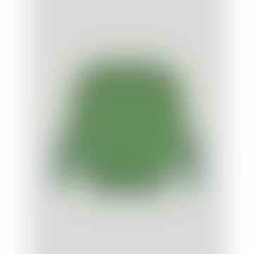 Green Colour Block Kubin Jumper