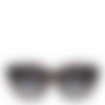 Cleo Sunglasses Cola Gradient Grey Lens