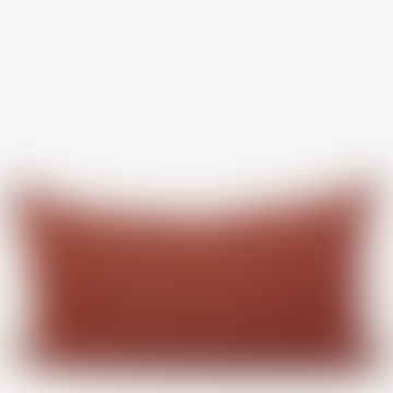 50x90 cm Emanuela Cushion Cover, Red/Plum