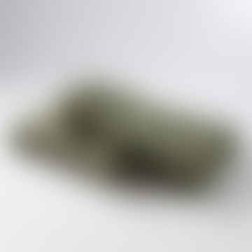 Lisos Olive Green Mohair Shawl / Throw - 65 x 200 cm