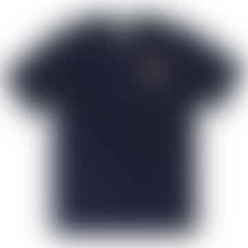 Derek Short Sleeve T Shirt Navy
