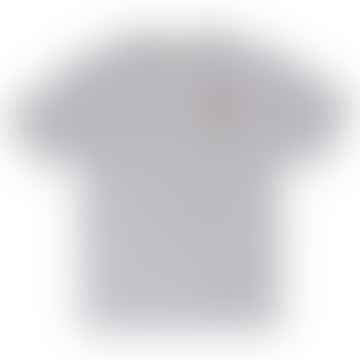 Derek Short Sleeve T Shirt Grey Marl