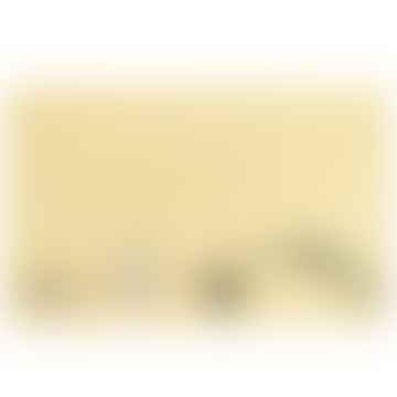 Moomin für Haustiere gelbe Platzmatte 48cm x 30 cm
