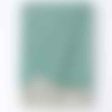 Azulejo Wool Blanket - Emerald