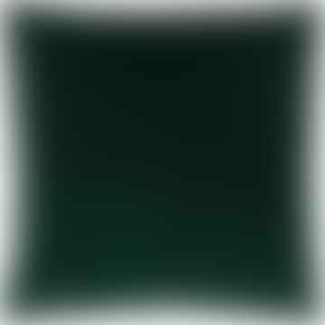 Dark Green Velvet Cushion 50x50