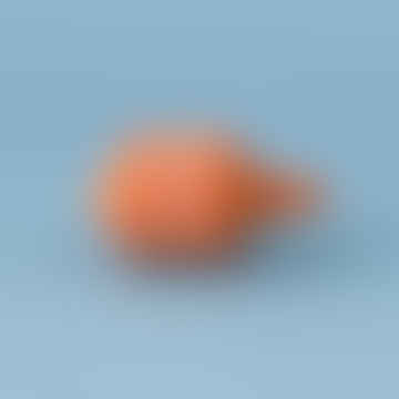 Fish Spinning Top in Orange