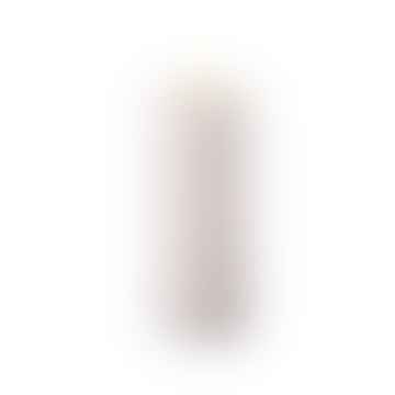 Bougie LED extérieure blanche grosse - 7,5 cm x 15 cm