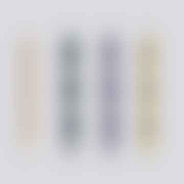HAY Stripe Candle Set Of 4 Douce